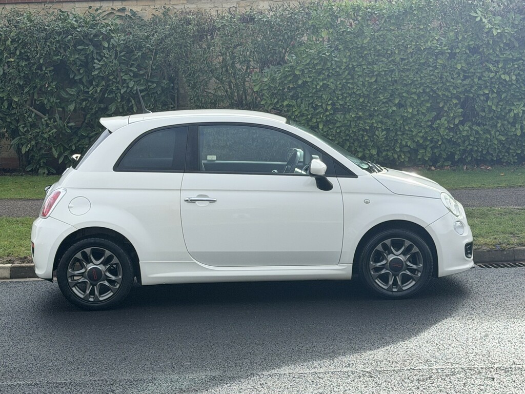 Fiat 500 1.2 S 201313 BJ13BZG White #2