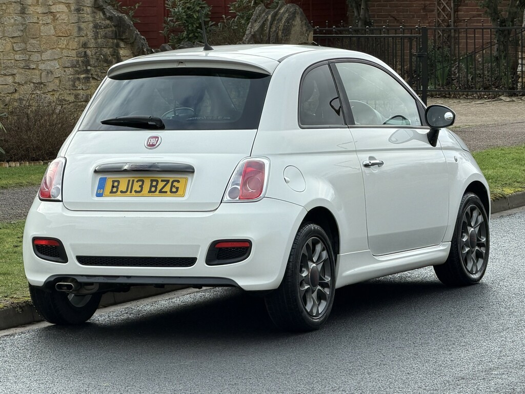 Fiat 500 1.2 S 201313 BJ13BZG White #3