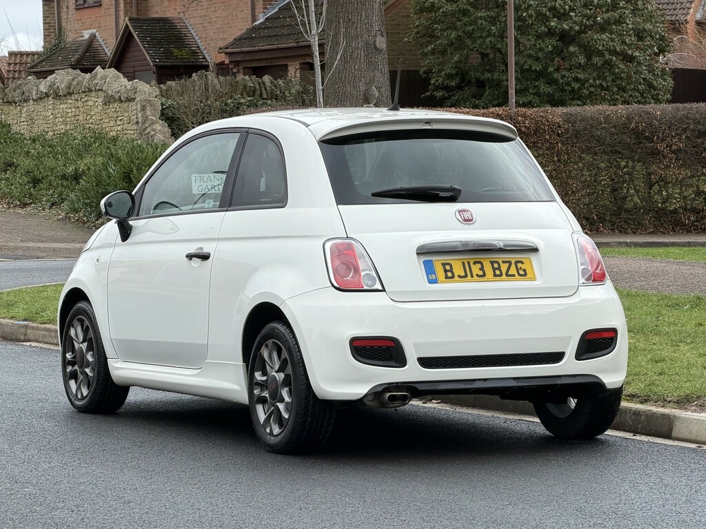 Fiat 500 1.2 S 201313 BJ13BZG White #5