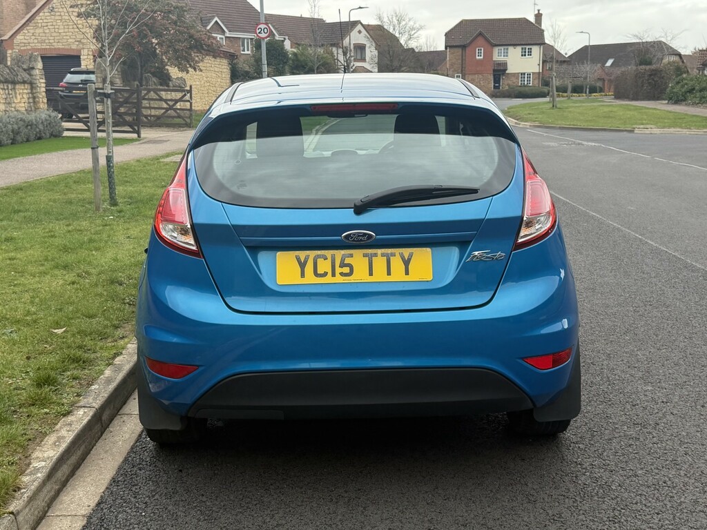 Ford Fiesta 1.3 Zetec 201515 YC15TTY Blue #5