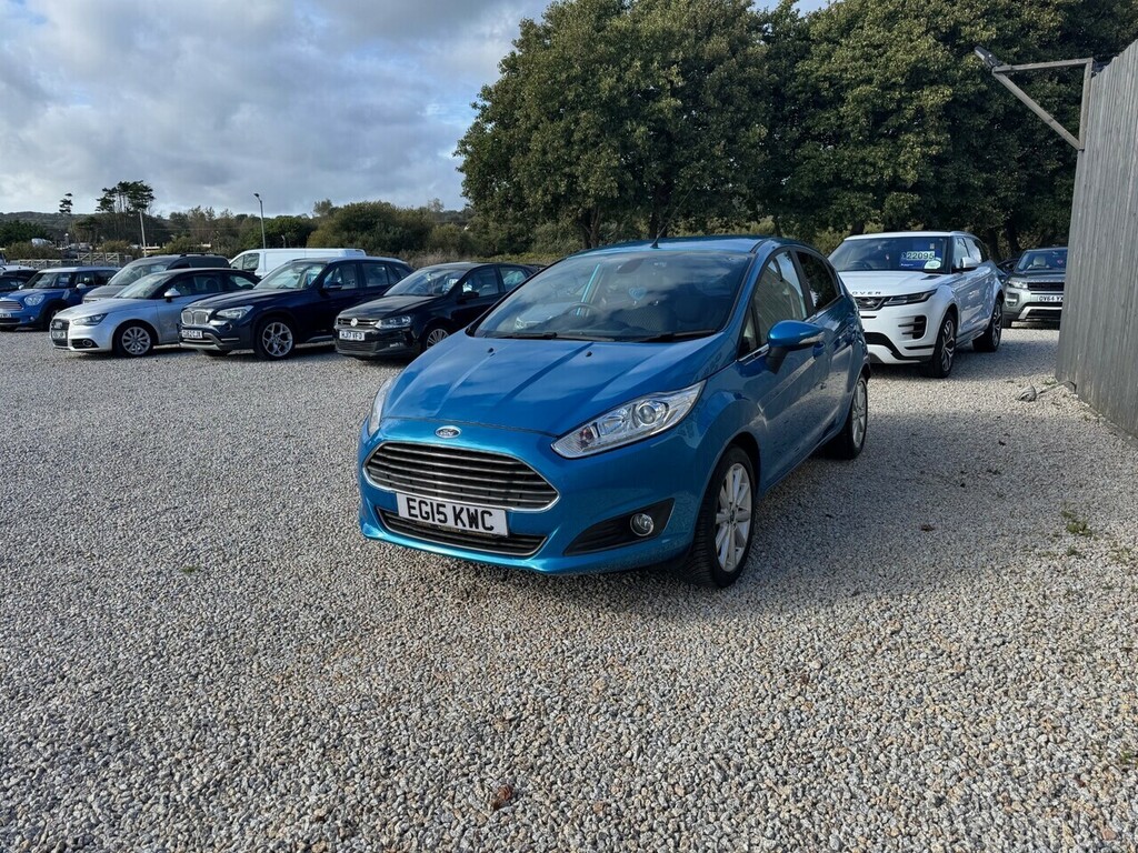 Ford Fiesta T Ecoboost Titanium EG15KWC Blue #2