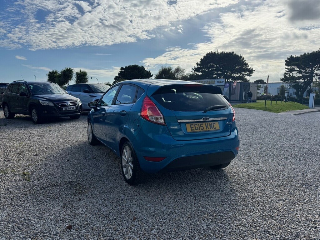 Ford Fiesta T Ecoboost Titanium EG15KWC Blue #4