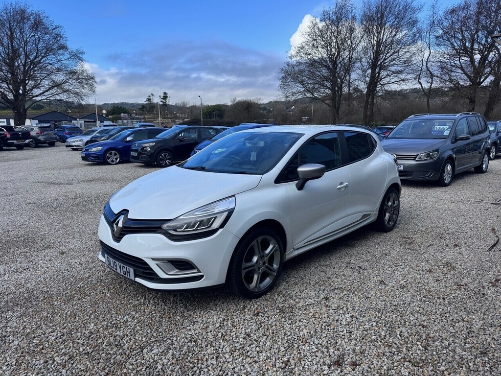 Renault Clio Dci Gt Line BL19YGH White #2