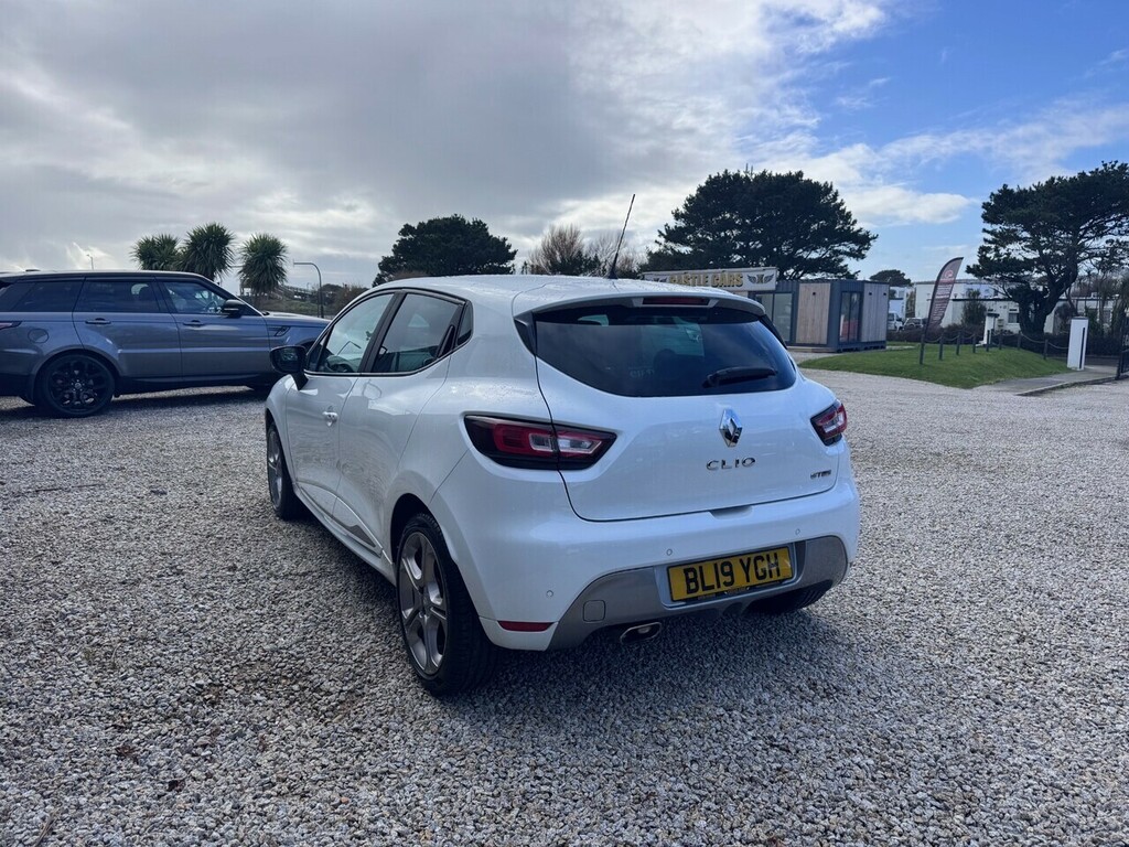 Renault Clio Dci Gt Line BL19YGH White #4