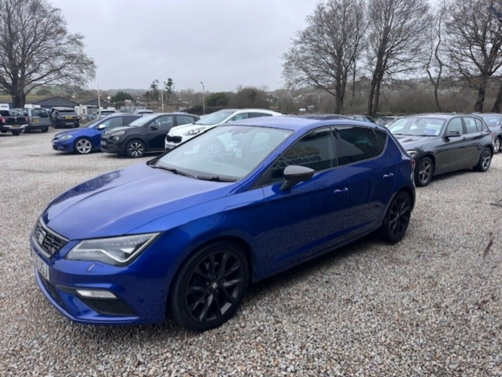 Seat Leon Tdi Fr Black Edition Blue #3