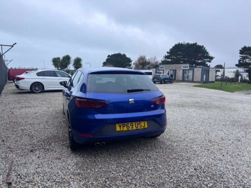 Seat Leon Tdi Fr Black Edition Blue #4