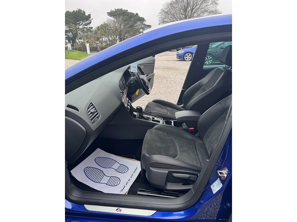 Seat Leon Tdi Fr Black Edition Blue #5