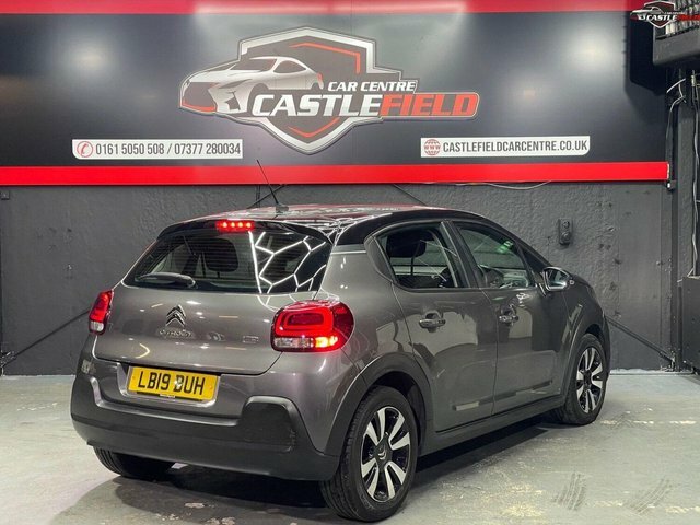 Citroen C3 2019 1.2 Puretech Feel 68 Bhp LB19BUH Grey #6