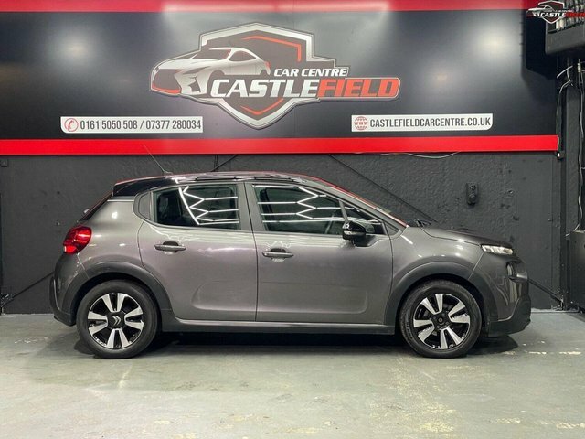 Citroen C3 2019 1.2 Puretech Feel 68 Bhp LB19BUH Grey #4