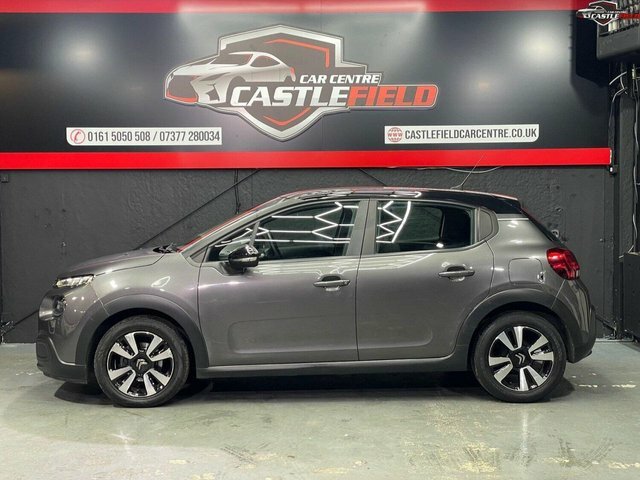Citroen C3 2019 1.2 Puretech Feel 68 Bhp LB19BUH Grey #5
