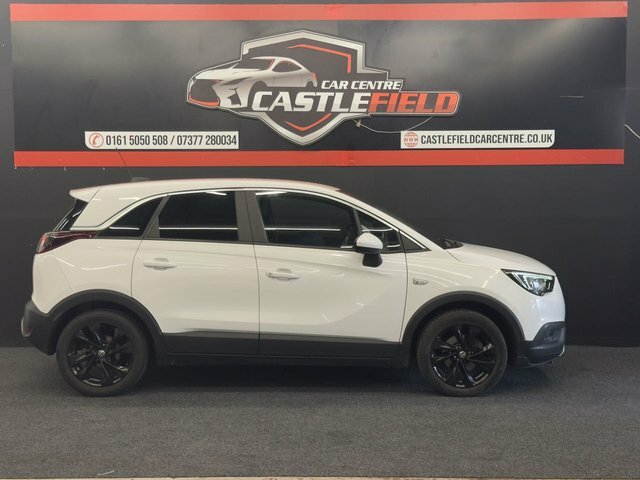 Vauxhall Crossland X 2019 1.2 Turbo Gpf Tech Line Nav Suv Ma DT19GXR White #4