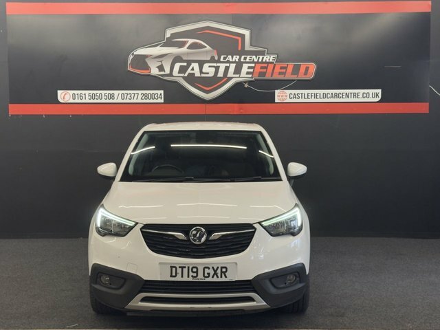 Vauxhall Crossland X 2019 1.2 Turbo Gpf Tech Line Nav Suv Ma DT19GXR White #2