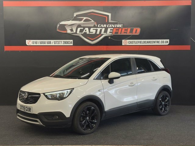 Vauxhall Crossland X 2019 1.2 Turbo Gpf Tech Line Nav Suv Ma DT19GXR White #3