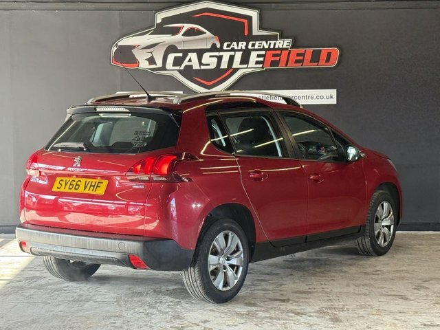 Peugeot 2008 2016 1.6 Bluehdi Active Suv Euro SY66VHF Red #4
