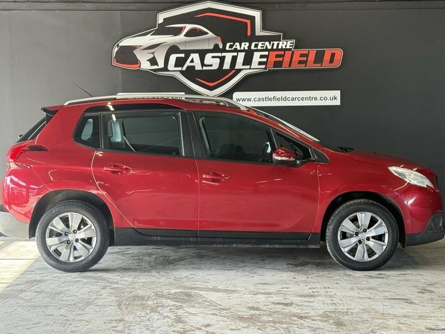 Peugeot 2008 2016 1.6 Bluehdi Active Suv Euro SY66VHF Red #2