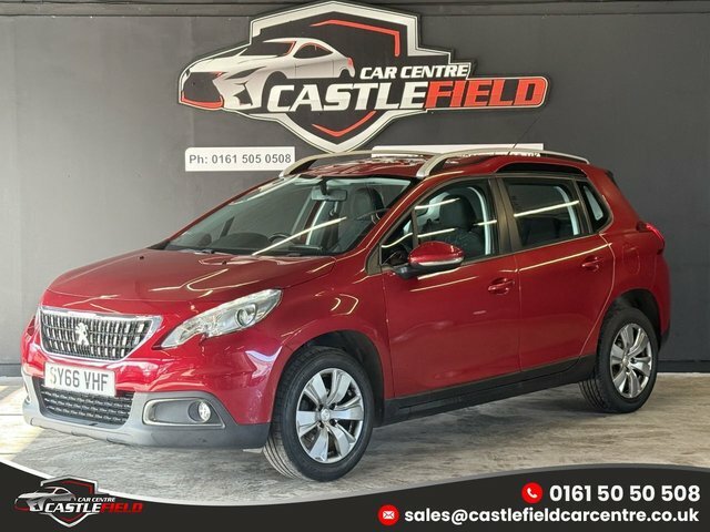 Peugeot 2008 2016 1.6 Bluehdi Active Suv Euro Red