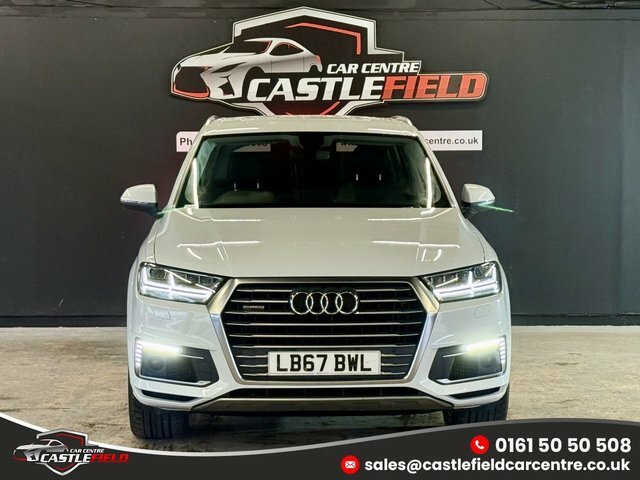 Audi Q7 2017 3.0 Tdi V6 E-tron Suv Plug-in Hybr White #2