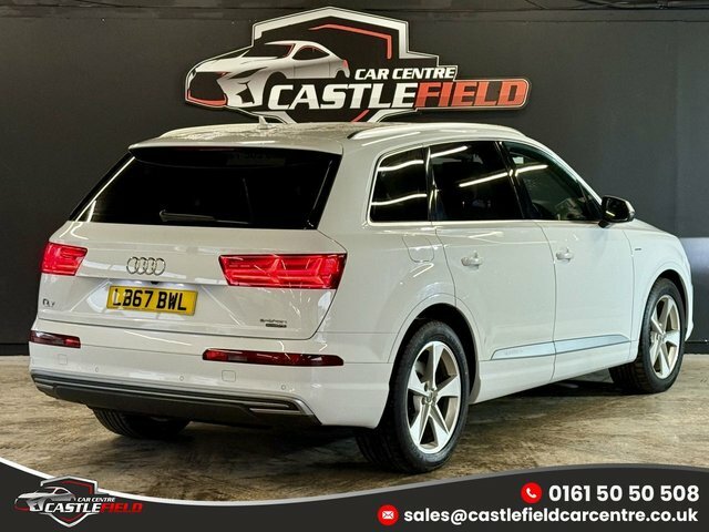 Audi Q7 2017 3.0 Tdi V6 E-tron Suv Plug-in Hybr White #6