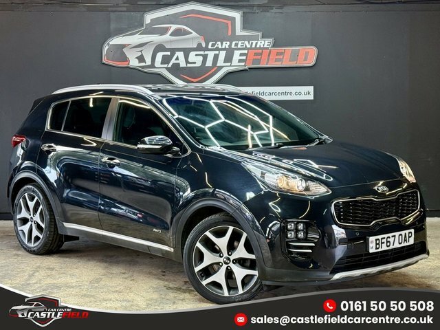 Kia Sportage 2017 2.0 Crdi Gt-line Suv Awd Euro Black