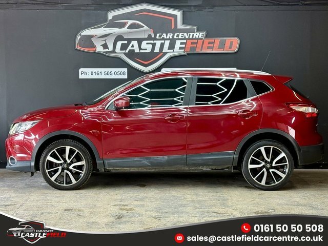 Nissan Qashqai 2015 1.2 Dig-t Tekna Suv Xtron 2Wd Euro GK65VFJ Red #5