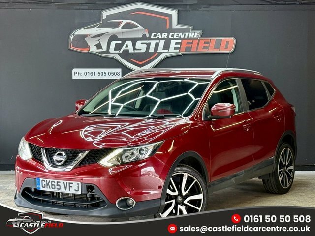 Nissan Qashqai 2015 1.2 Dig-t Tekna Suv Xtron 2Wd Euro GK65VFJ Red #3