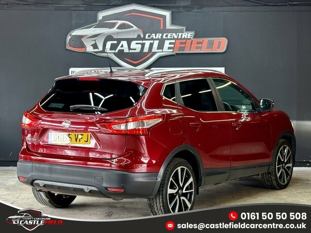 Nissan Qashqai 2015 1.2 Dig-t Tekna Suv Xtron 2Wd Euro GK65VFJ Red #6