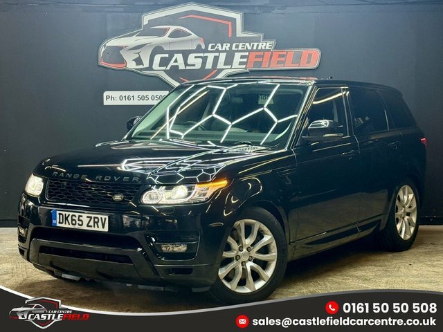 Land Rover Range Rover Sport 2015 3.0 Sd V6 Hse Suv 4Wd Euro 6 DK65ZRV Black #3