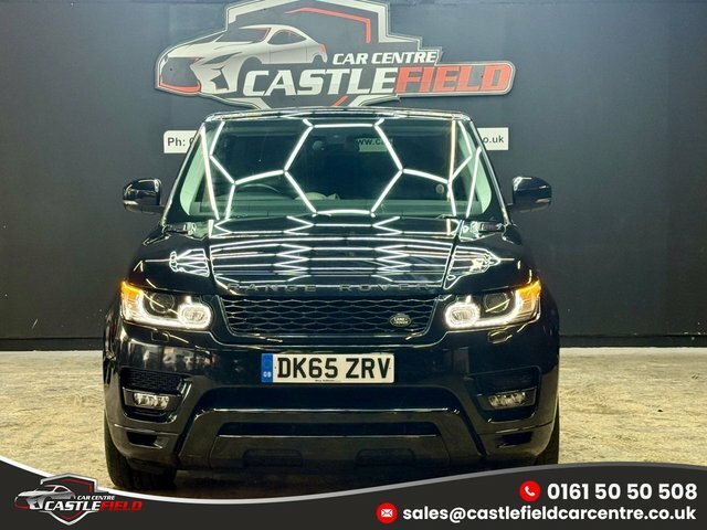 Land Rover Range Rover Sport 2015 3.0 Sd V6 Hse Suv 4Wd Euro 6 DK65ZRV Black #2