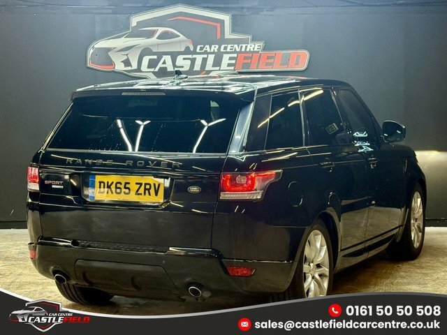 Land Rover Range Rover Sport 2015 3.0 Sd V6 Hse Suv 4Wd Euro 6 DK65ZRV Black #6