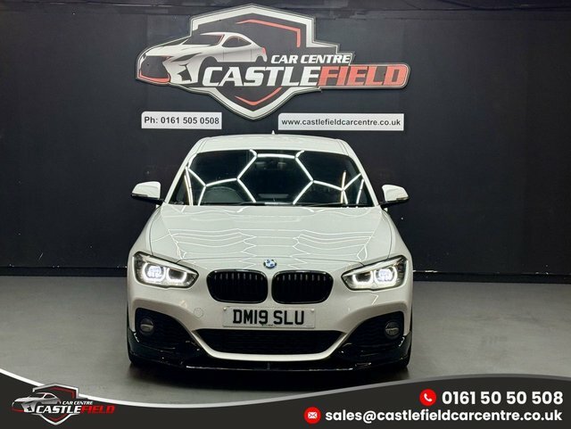 BMW 1 Series 2019 1.5 118I Gpf M Sport Shadow Edition Hatchback DM19SLU White #2