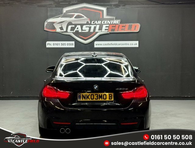BMW 4 Series Gran Coupe 2019 3.0 430D M Sport Hatchback Eu NK03MOB Black #6