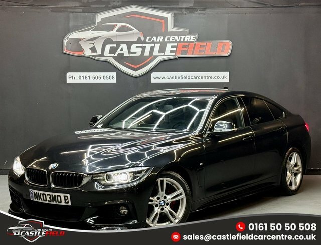 BMW 4 Series Gran Coupe 2019 3.0 430D M Sport Hatchback Eu NK03MOB Black #3