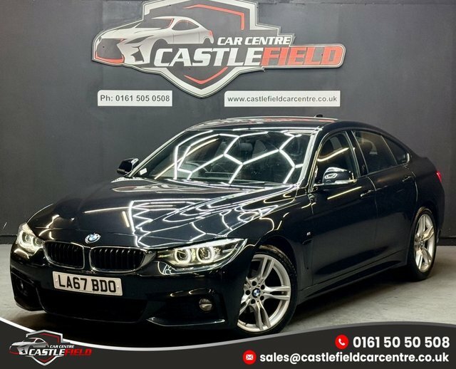 BMW 4 Series Gran Coupe 2018 2.0 420I M Sport Hatchback Eu LA67BDO Black #3