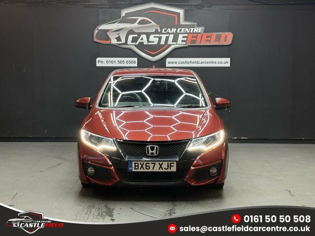 Honda Civic 2017 1.6 I-dtec Sport Hatchback Red #2