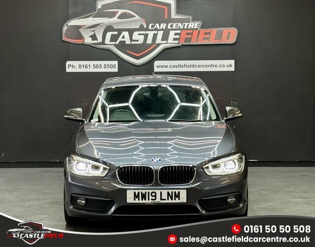 BMW 1 Series 2019 1.5 116D Se Business Hatchback Man MW19LNM Grey #2