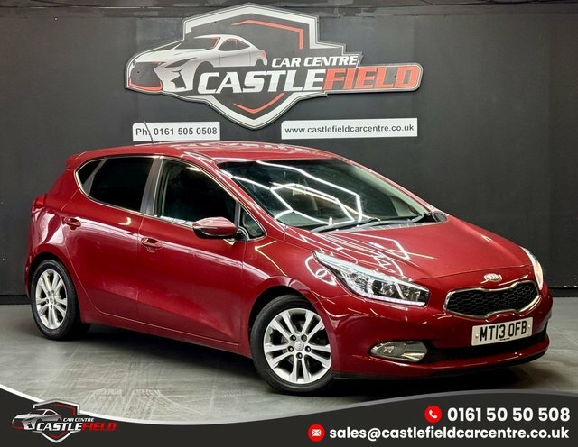 Kia Ceed 2013 1.6 Crdi Ecodynamics 3 Hatchback M Red