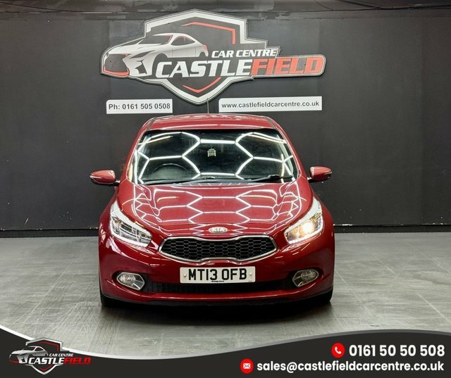 Kia Ceed 2013 1.6 Crdi Ecodynamics 3 Hatchback M MT13OFB Red #2