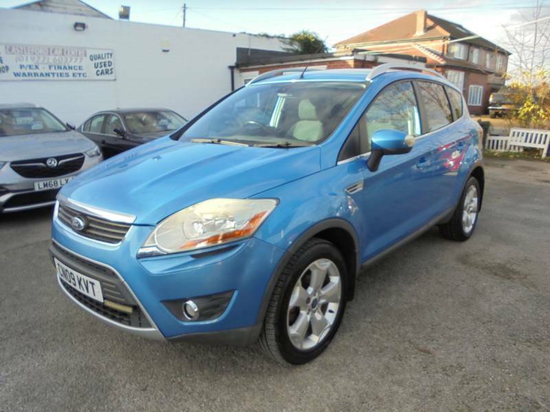 Ford Kuga 2.0 Tdci Titanium 2Wd - 2009 09 CN09KVT Blue #3