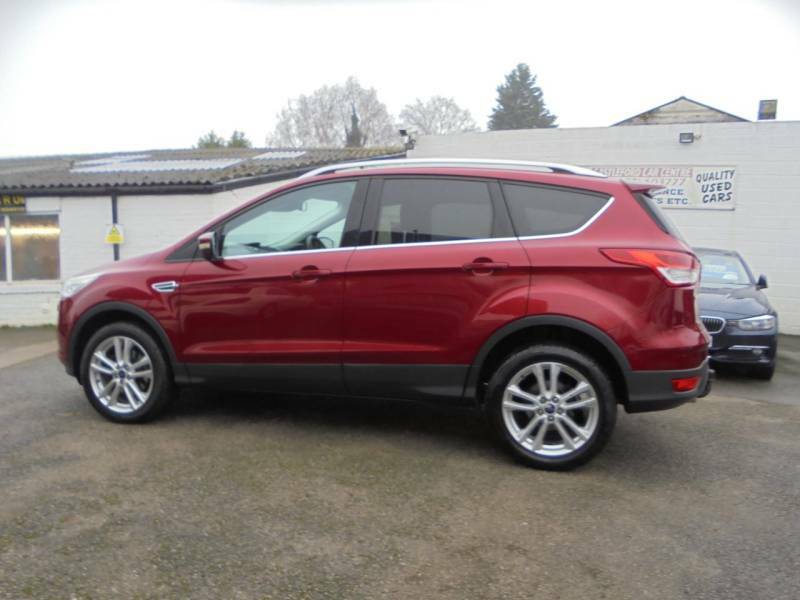 Ford Kuga 2.0 Tdci 180 Titanium X Sport - 2015 15 YS15DXA Red #3