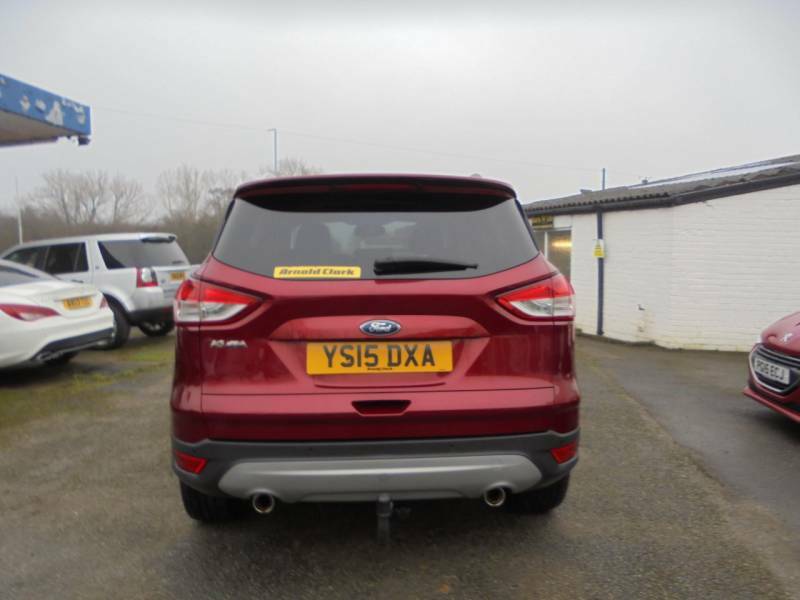 Ford Kuga 2.0 Tdci 180 Titanium X Sport - 2015 15 YS15DXA Red #4