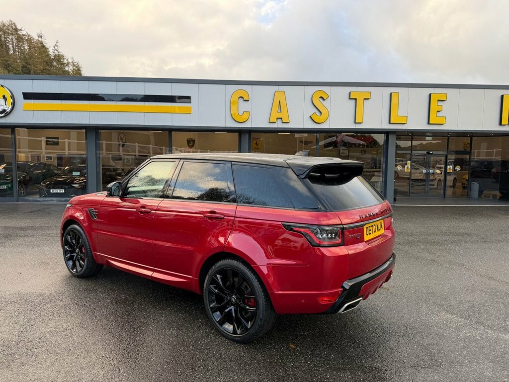 Land Rover Range Rover Sport 3L Hst OE70WJM Red #4