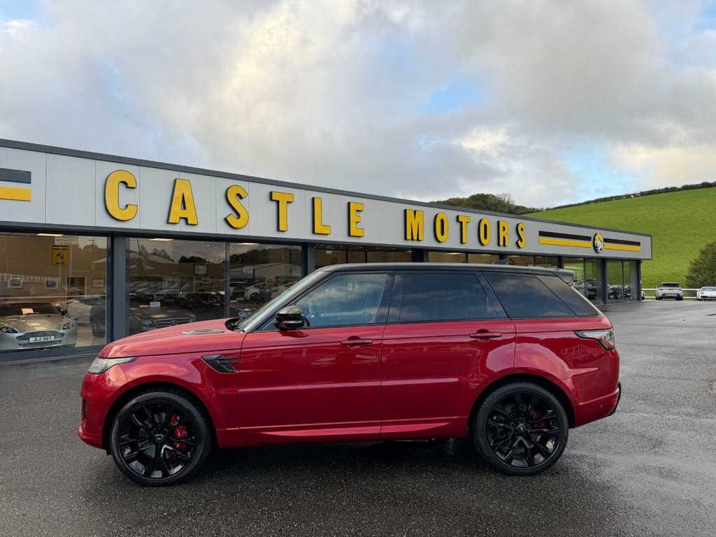 Land Rover Range Rover Sport 3L Hst OE70WJM Red #3
