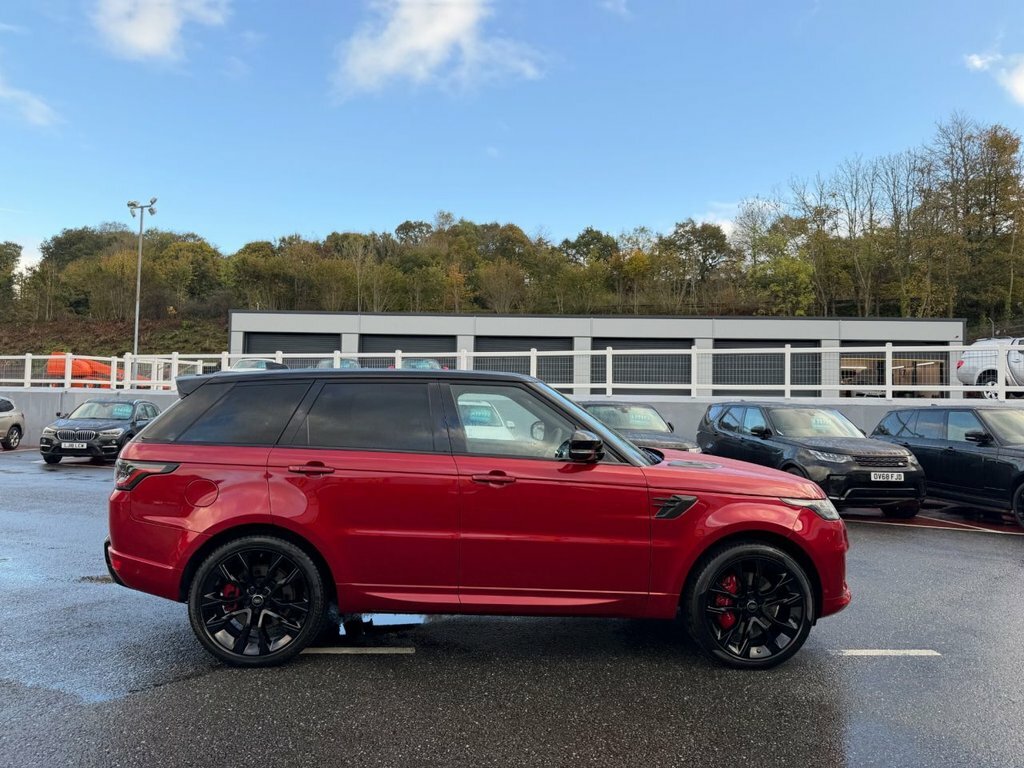 Land Rover Range Rover Sport 3L Hst OE70WJM Red #6
