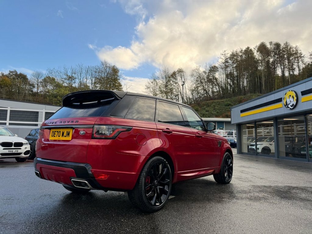 Land Rover Range Rover Sport 3L Hst OE70WJM Red #5