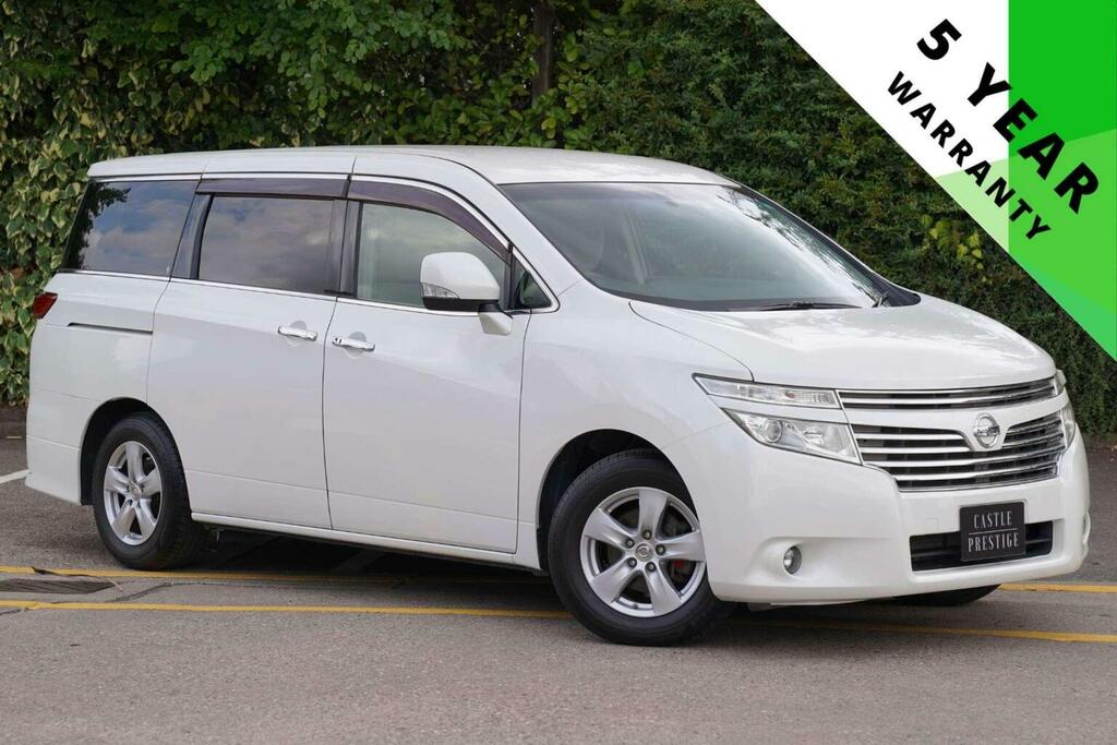 Nissan Elgrand Mpv 2.5 Xg 4Wd 8 Seats 201111 White