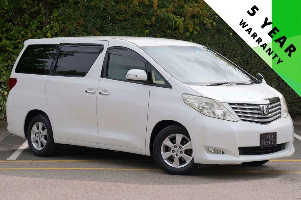 Toyota Alphard Mpv 2.4 240 X 8 Seats 201010 White