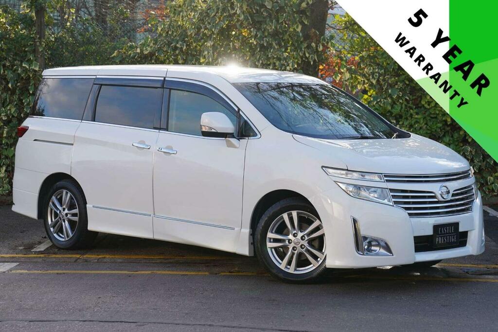 Nissan Elgrand Mpv 2.5 Highway Star 7 Seats 201212 White