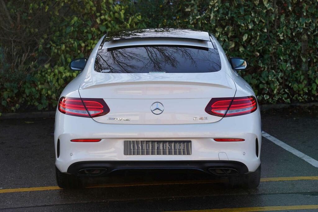 Mercedes-Benz C Class Coupe 3.0 C43 V6 Amg Premium Plus G-tronic 4Mat IMP613 White #5