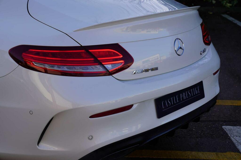 Mercedes-Benz C Class Coupe 3.0 C43 V6 Amg Premium Plus G-tronic 4Mat IMP613 White #6