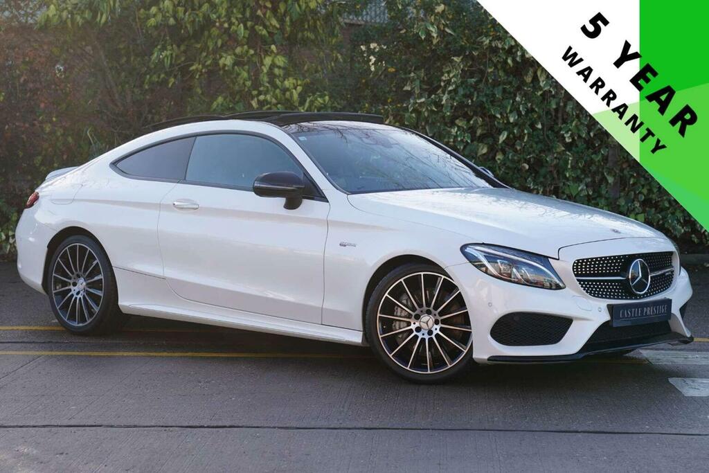 Mercedes-Benz C Class Coupe 3.0 C43 V6 Amg Premium Plus G-tronic 4Mat White